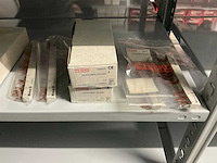 Partij diverse km instal automaat/stroomrails/aansluitklemmen/etc (239x) - afbeelding 16 van  23