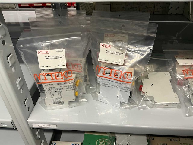 Partij diverse km instal automaten/overige (261x) - afbeelding 6 van  29