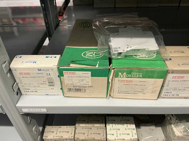 Partij diverse km instal automaten/overige (261x) - afbeelding 7 van  29