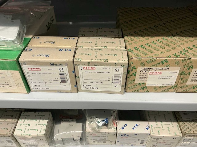 Partij diverse km instal automaten/overige (261x) - afbeelding 8 van  29