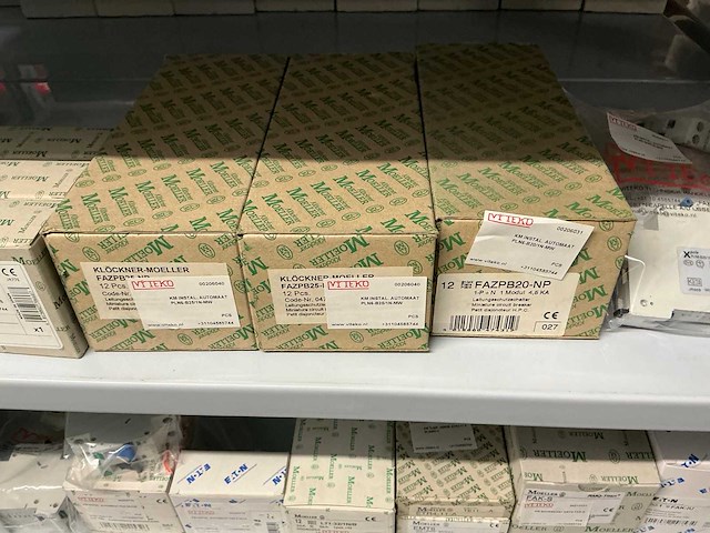 Partij diverse km instal automaten/overige (261x) - afbeelding 9 van  29