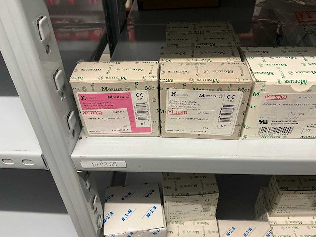 Partij diverse km instal automaten/overige (261x) - afbeelding 14 van  29