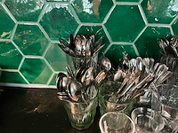 Partij diverse koffielepels - afbeelding 1 van  2