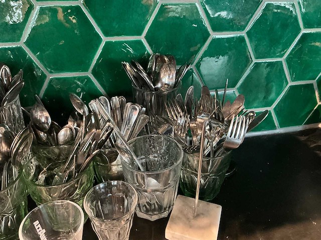 Partij diverse koffielepels - afbeelding 2 van  2