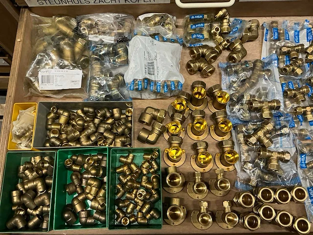 Partij diverse koppelstukken (807x) - afbeelding 8 van  10