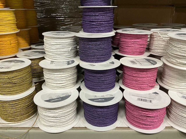 Partij diverse kragoart papierdraad (190x) - afbeelding 15 van  23