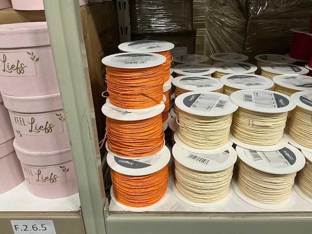 Partij diverse kragoart papierdraad (190x) - afbeelding 2 van  23