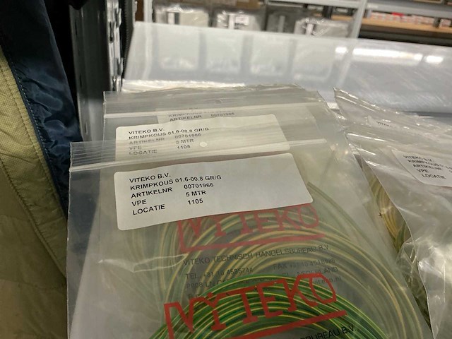 Partij diverse krimpkous/isolatiekous/etc (96x) - afbeelding 3 van  23