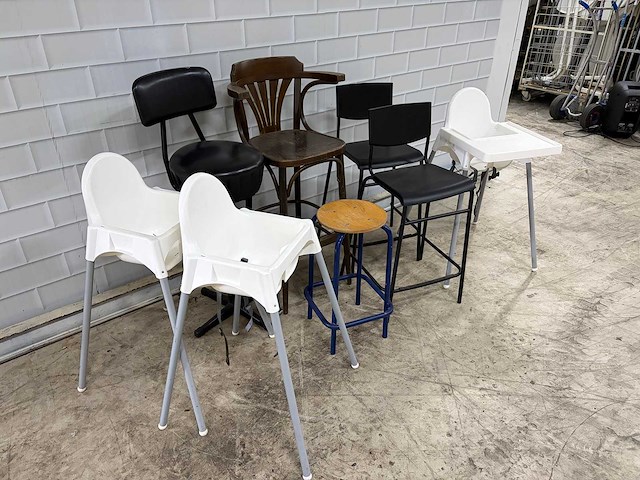 Partij diverse krukken en (kinder)stoelen - afbeelding 4 van  4