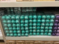 Partij diverse kunstkerstballen 6cm 24/set (83 sets) - afbeelding 4 van  7