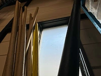 Partij diverse kunststof buizen en leidingen - afbeelding 7 van  8