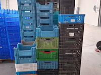 Partij diverse kunststof emballage kratten - afbeelding 7 van  8