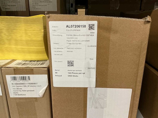 Partij diverse labels (17700x) - afbeelding 4 van  4