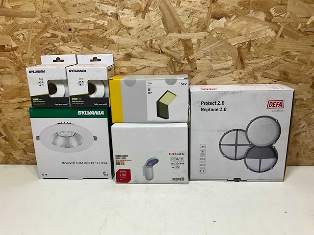 Partij diverse lampen en spots (6x) - afbeelding 1 van  8