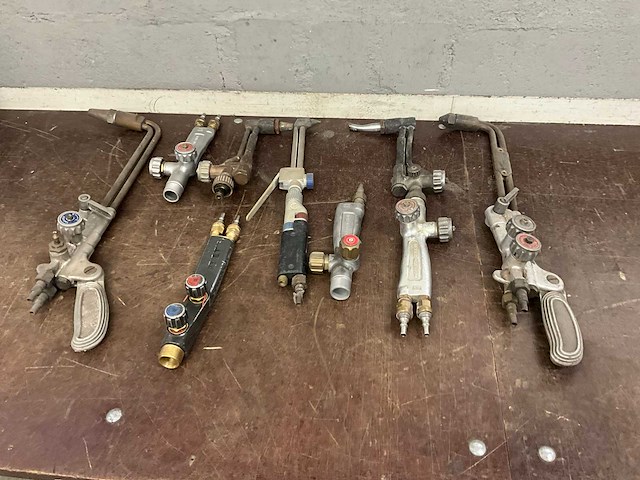 Partij diverse lasbranders/houders (8x) - afbeelding 1 van  9