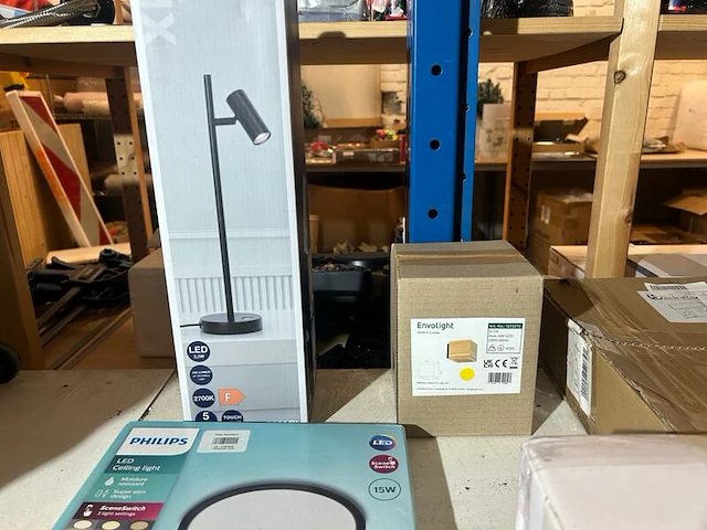 Partij diverse led verlichting en armaturen w.o. philips, lindby, lucande en nordlux - afbeelding 4 van  8