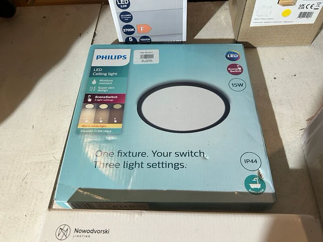 Partij diverse led verlichting en armaturen w.o. philips, lindby, lucande en nordlux - afbeelding 5 van  8