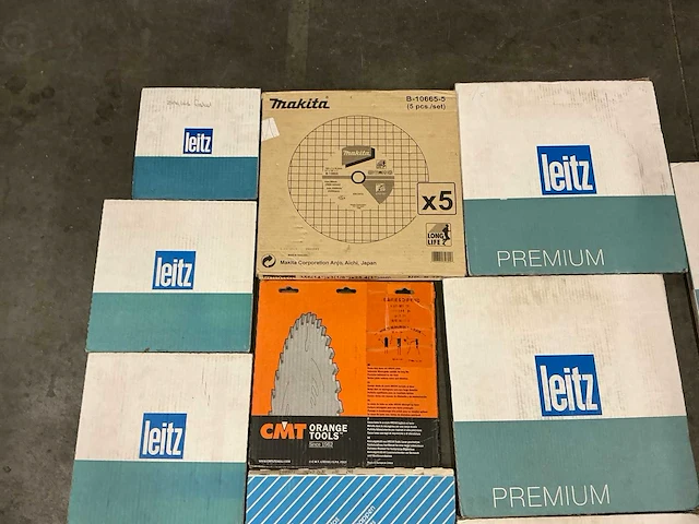 Partij diverse leitz/makita/etc zaagbladen (16x) - afbeelding 2 van  6