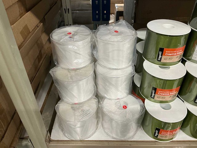 Partij diverse lint/ribbon (49x) - afbeelding 1 van  5