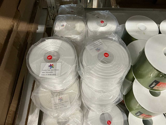 Partij diverse lint/ribbon (49x) - afbeelding 2 van  5