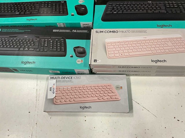Partij diverse logitech toetsenborden (9x) - afbeelding 4 van  10