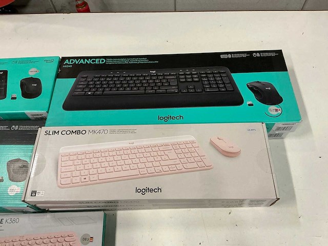 Partij diverse logitech toetsenborden (9x) - afbeelding 5 van  10