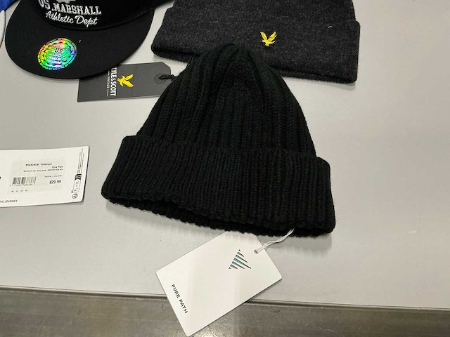 Partij diverse lyle scott/purepath/usm/tommyjeans petten&mutsen (44x) - afbeelding 5 van  15