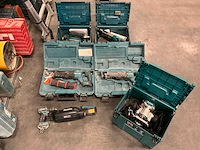 Partij diverse makita accu gereedschap (7x)
