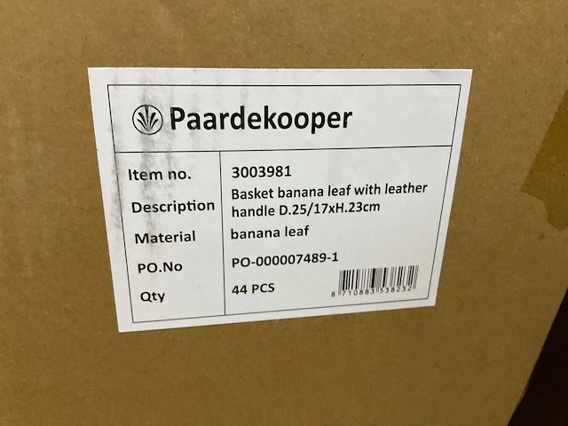 Partij diverse manden en kransen - afbeelding 2 van  10