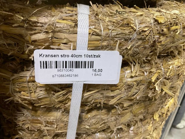 Partij diverse manden en kransen - afbeelding 5 van  10