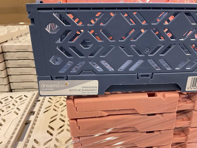 Partij diverse maten opvouw kratjes (254x) - afbeelding 7 van  8