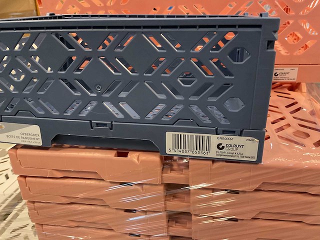 Partij diverse maten opvouw kratjes (254x) - afbeelding 8 van  8