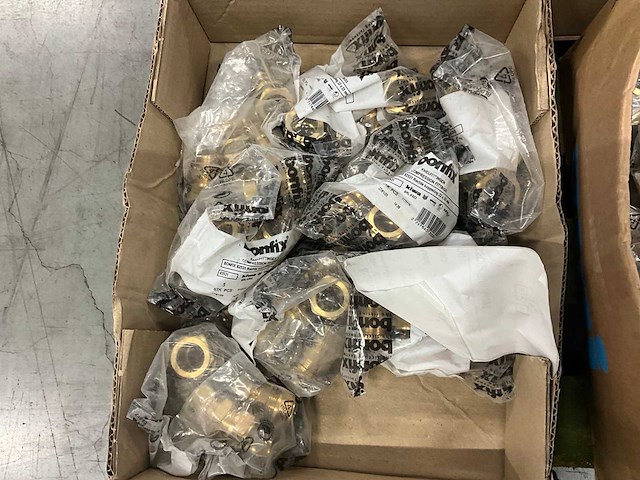 Partij diverse messing knelkoppelingen - afbeelding 3 van  7