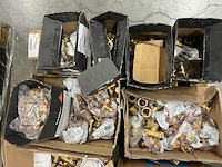 Partij diverse messing knelkoppelingen - afbeelding 7 van  7