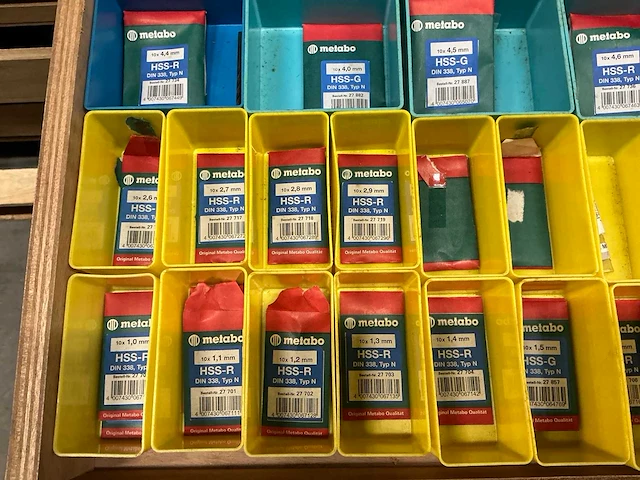 Partij diverse metabo boren (62 verpakkingen) - afbeelding 2 van  8