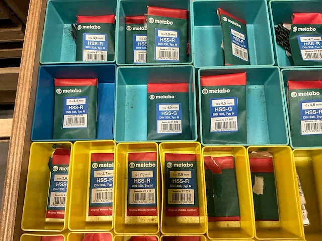 Partij diverse metabo boren (62 verpakkingen) - afbeelding 3 van  8