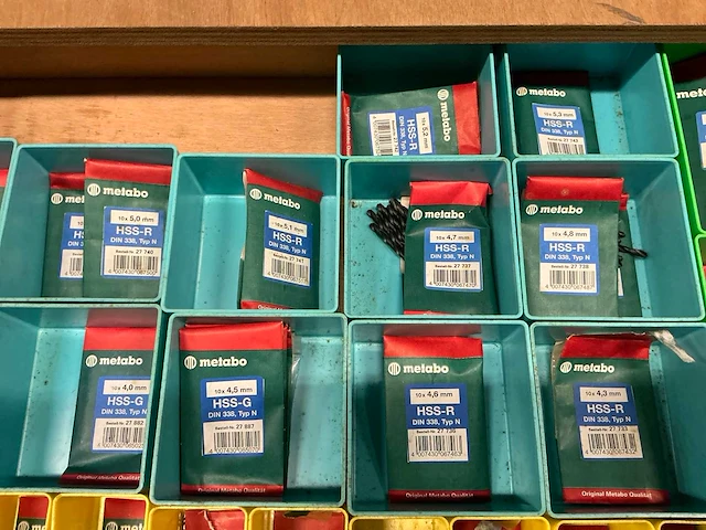 Partij diverse metabo boren (62 verpakkingen) - afbeelding 4 van  8