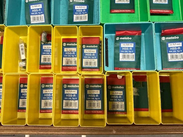 Partij diverse metabo boren (62 verpakkingen) - afbeelding 6 van  8