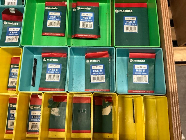 Partij diverse metabo boren (62 verpakkingen) - afbeelding 7 van  8