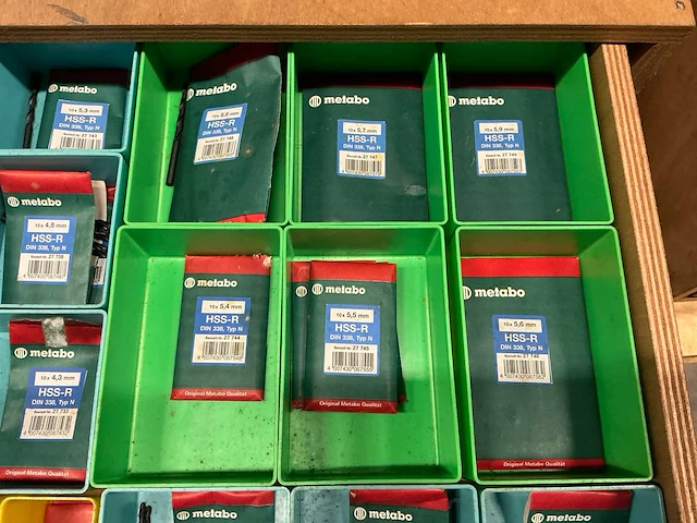 Partij diverse metabo boren (62 verpakkingen) - afbeelding 8 van  8