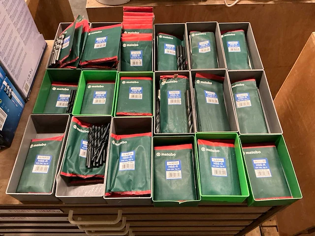 Partij diverse metabo boren (69 verpakkingen) - afbeelding 1 van  7