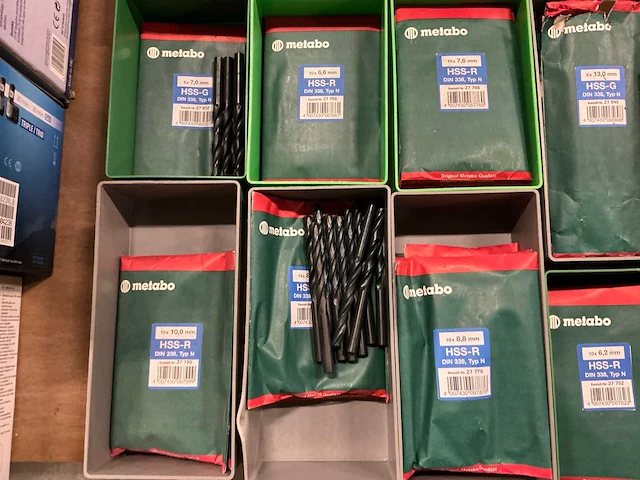 Partij diverse metabo boren (69 verpakkingen) - afbeelding 4 van  7