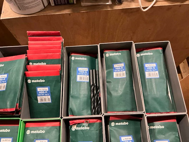 Partij diverse metabo boren (69 verpakkingen) - afbeelding 7 van  7