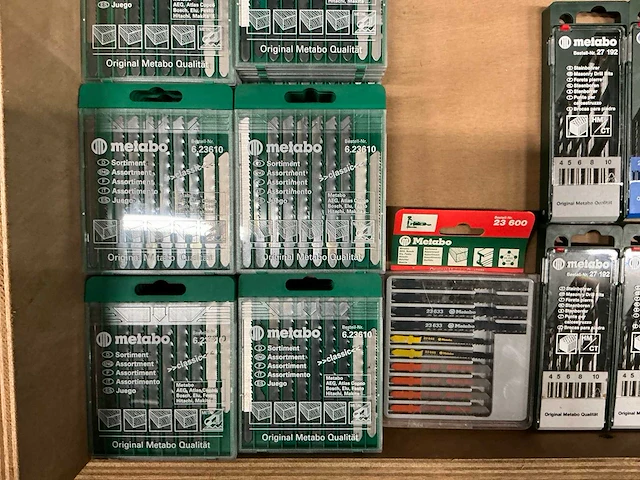 Partij diverse metabo metaalborensets/decoupeerzaagbladensets (60 sets) - afbeelding 2 van  6