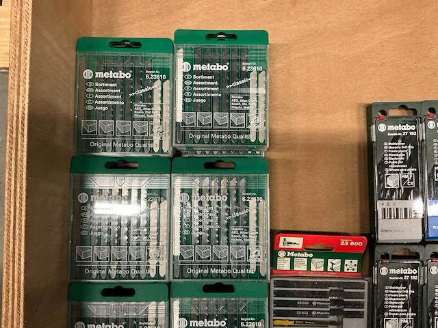 Partij diverse metabo metaalborensets/decoupeerzaagbladensets (60 sets) - afbeelding 3 van  6