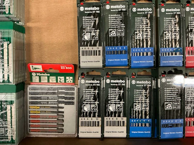 Partij diverse metabo metaalborensets/decoupeerzaagbladensets (60 sets) - afbeelding 4 van  6