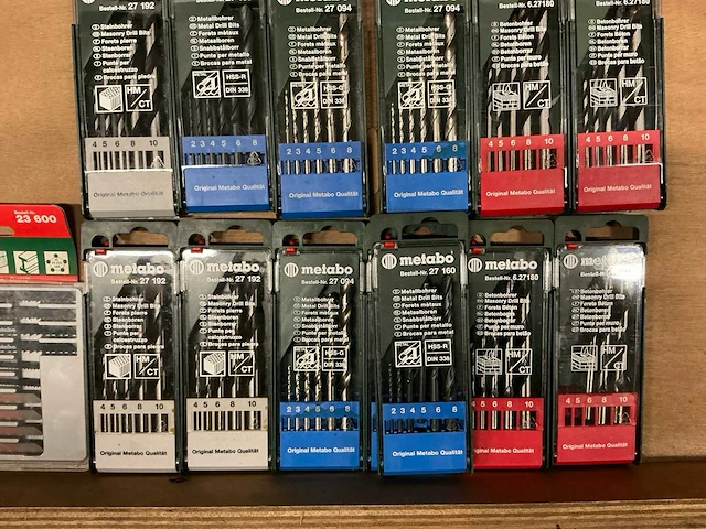 Partij diverse metabo metaalborensets/decoupeerzaagbladensets (60 sets) - afbeelding 6 van  6