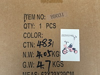 Partij diverse meubelen w.o. rotan kasten - afbeelding 3 van  8