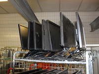 Partij diverse monitoren ca 20 stuks, excl container - afbeelding 7 van  9
