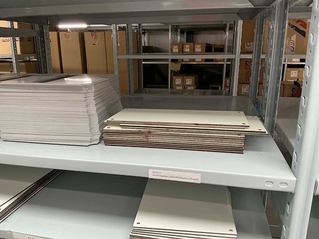 Partij diverse montage/bresplaten - afbeelding 7 van  26